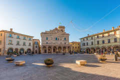 Montefalco (Italy) - The nice medieval town of Montefalco, a little city on the hill in province of Perugia, Umbria region, central Italy. Here the historic center.