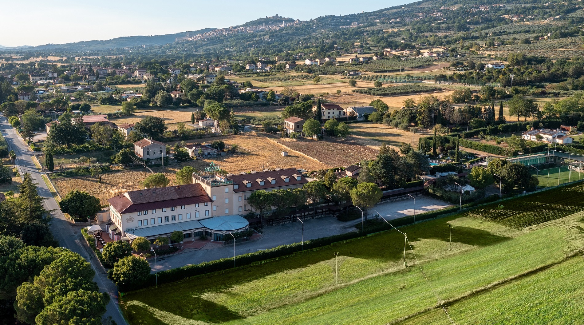 hotel villa verde hotel Assisi con parcheggio
